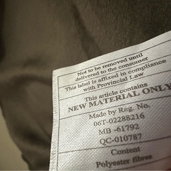 YMI Collection Olive Green Puffer Vest Size Small - Picture 8 of 16